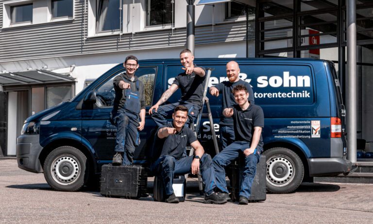 Das Sauer & Sohn Serviceteam ist deutschlandweit unterwegs.